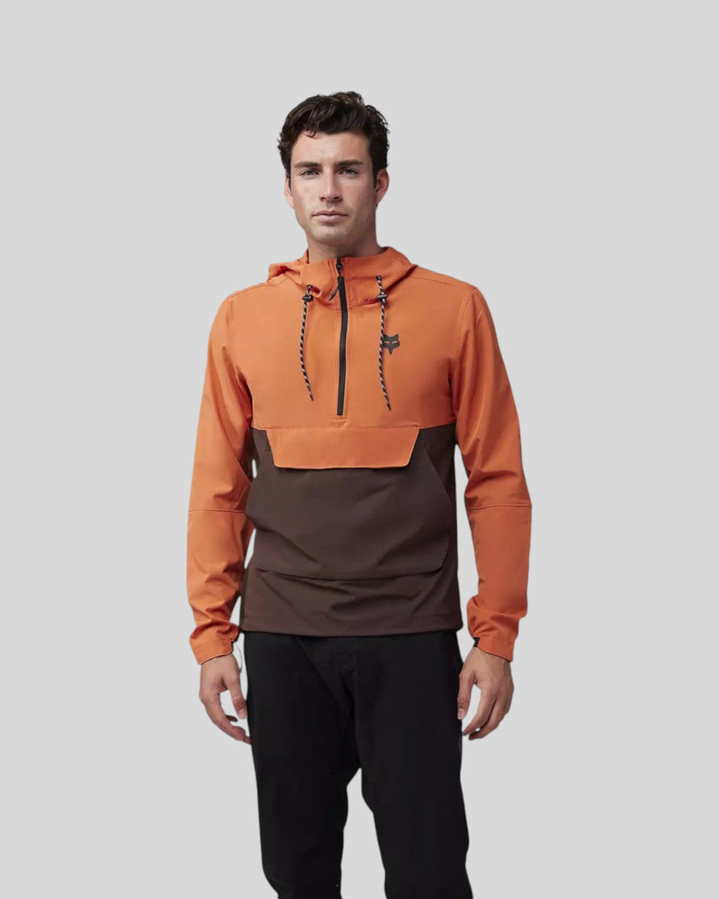 Chaqueta Cortaviento FOX Ranger con Gorro, Atomic Orange