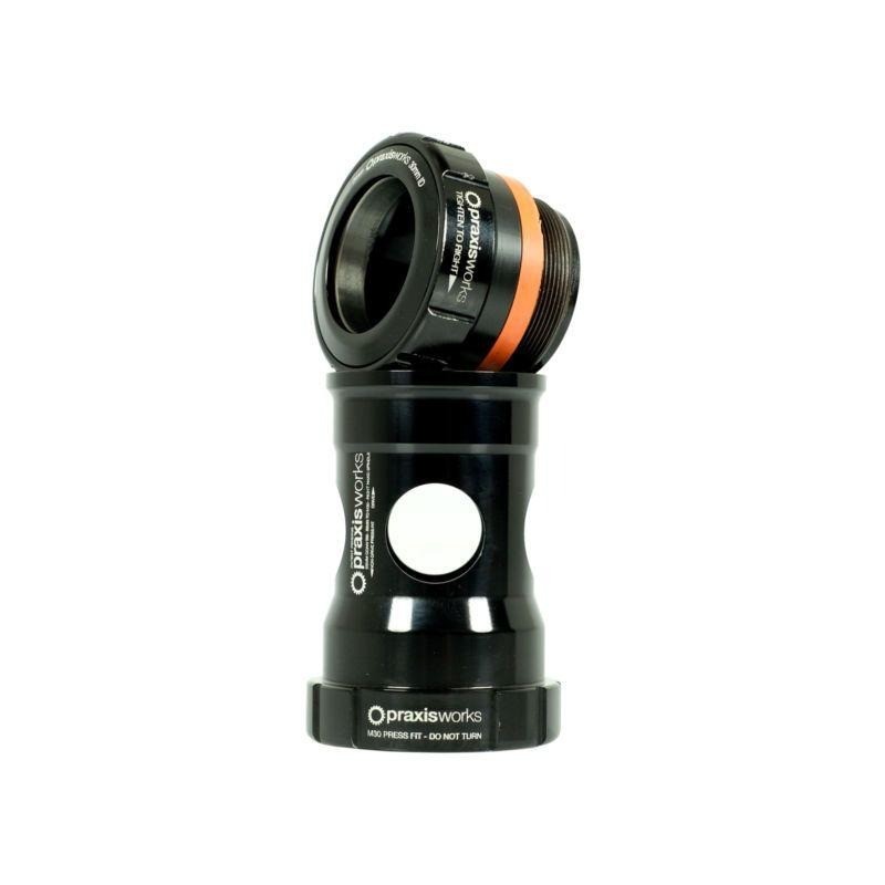 Motor Praxis Pressfit 42/46mm (caja BB30/PF30) de ancho 73mm para bielas eje M30 (30/28mm)