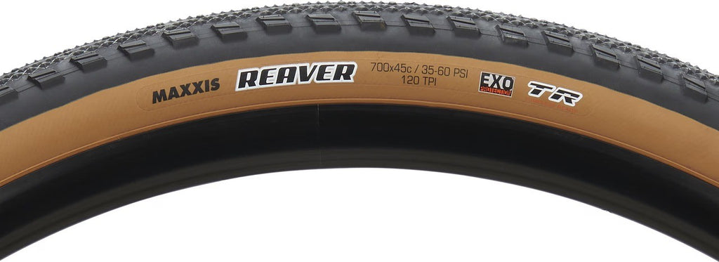 Neumático Maxxis Reaver Kevlar 700x45C EXO/TR/HYPR-X Tanwall