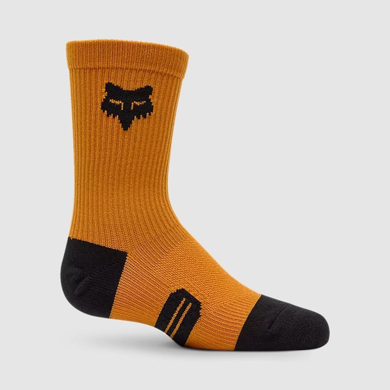 Calcetines FOX Ranger Crew Niño 6" Caramel