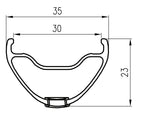 Llanta ALEXRIMS SUPRA35 SSE 27.5 32h