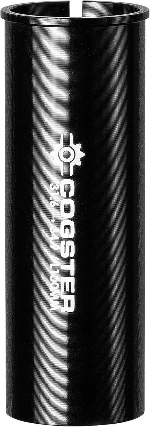 Adaptador Tubo Cogster 30.9 a 31.6 Negro