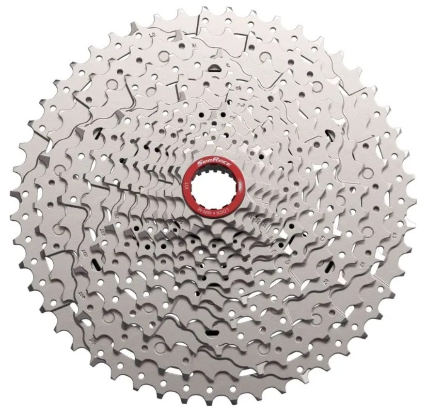 Piñon Sunrace MZ930 12V 10-51T (MS) Silver