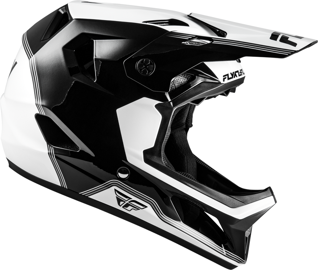 Casco Fly Racing Rayce Repeat 2026, Black/White