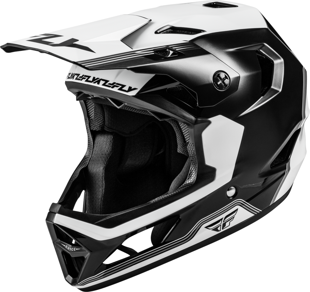 Casco Fly Racing Rayce Repeat 2026, Black/White