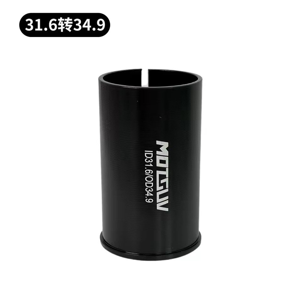 Adaptador Tubo Motsuv 31.6 a 34.9 Negro