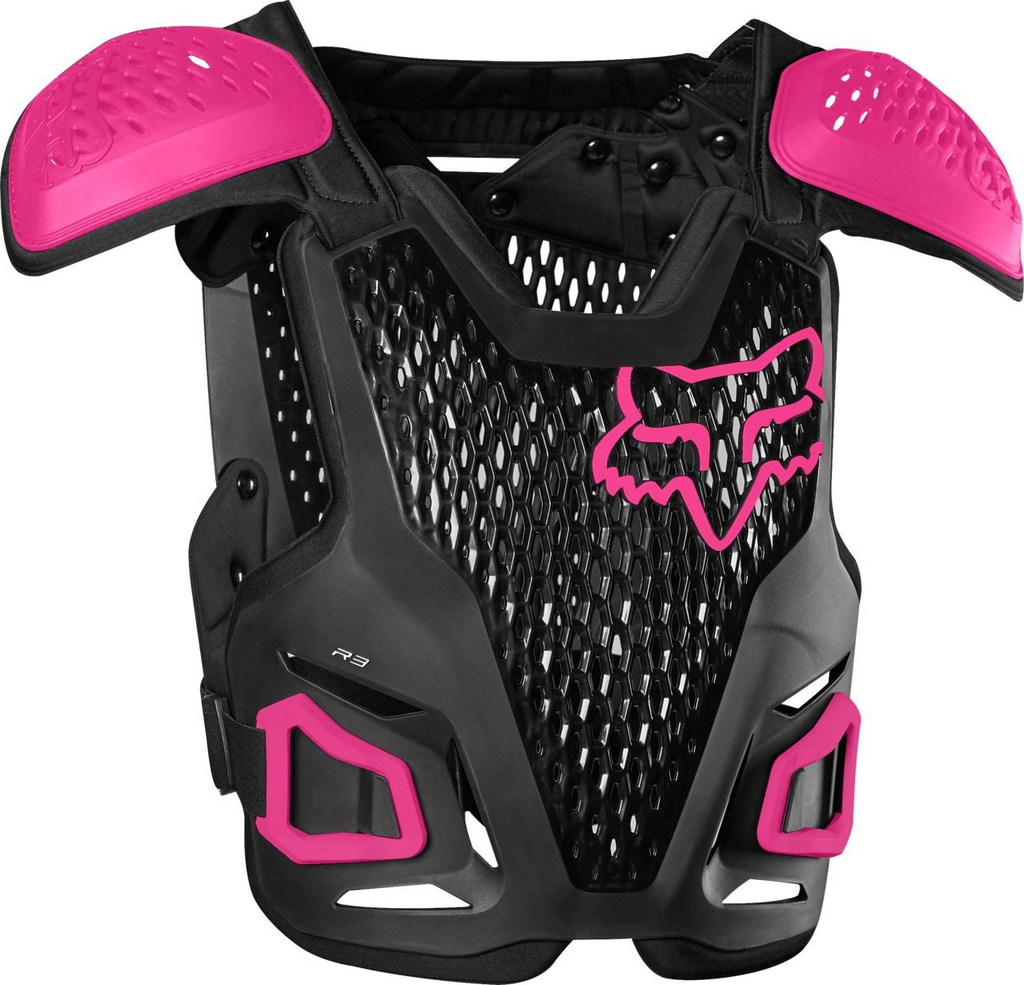 Jofa Bici Moto Fox Niño R3 Negro/Rosado