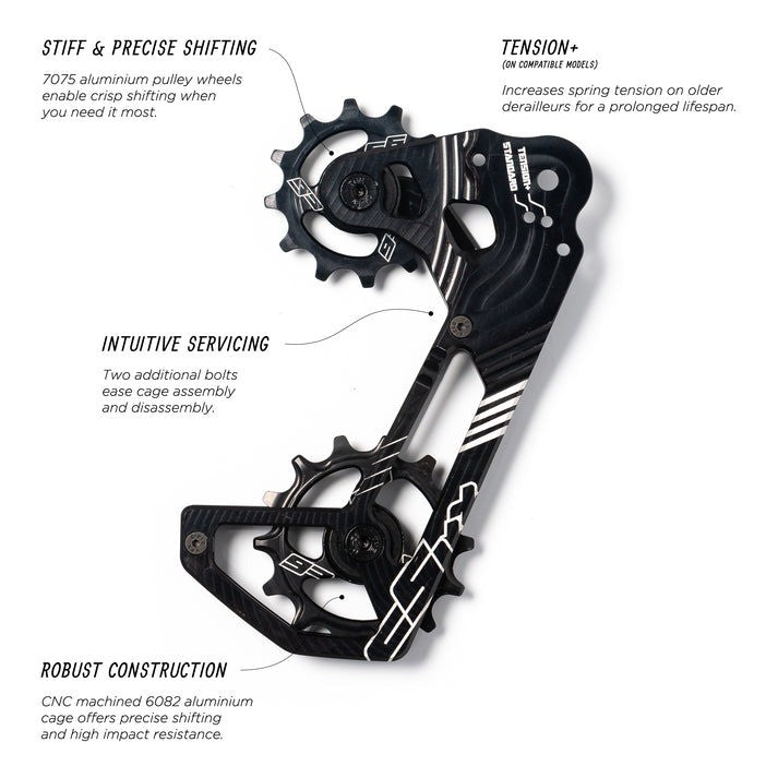 Cage CSIXX para Sram AXS (con roldanas)