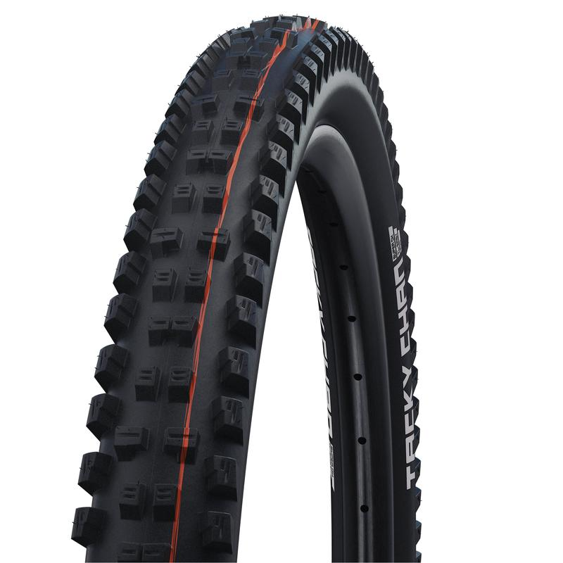Neumático Schwalbe Tacky Chan 27.5x2.40, compuesto ADDIX Soft - Super Gravity
