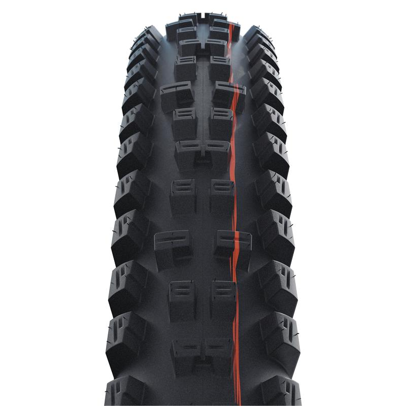 Neumático Schwalbe Tacky Chan 27.5x2.40, compuesto ADDIX Soft - Super Gravity
