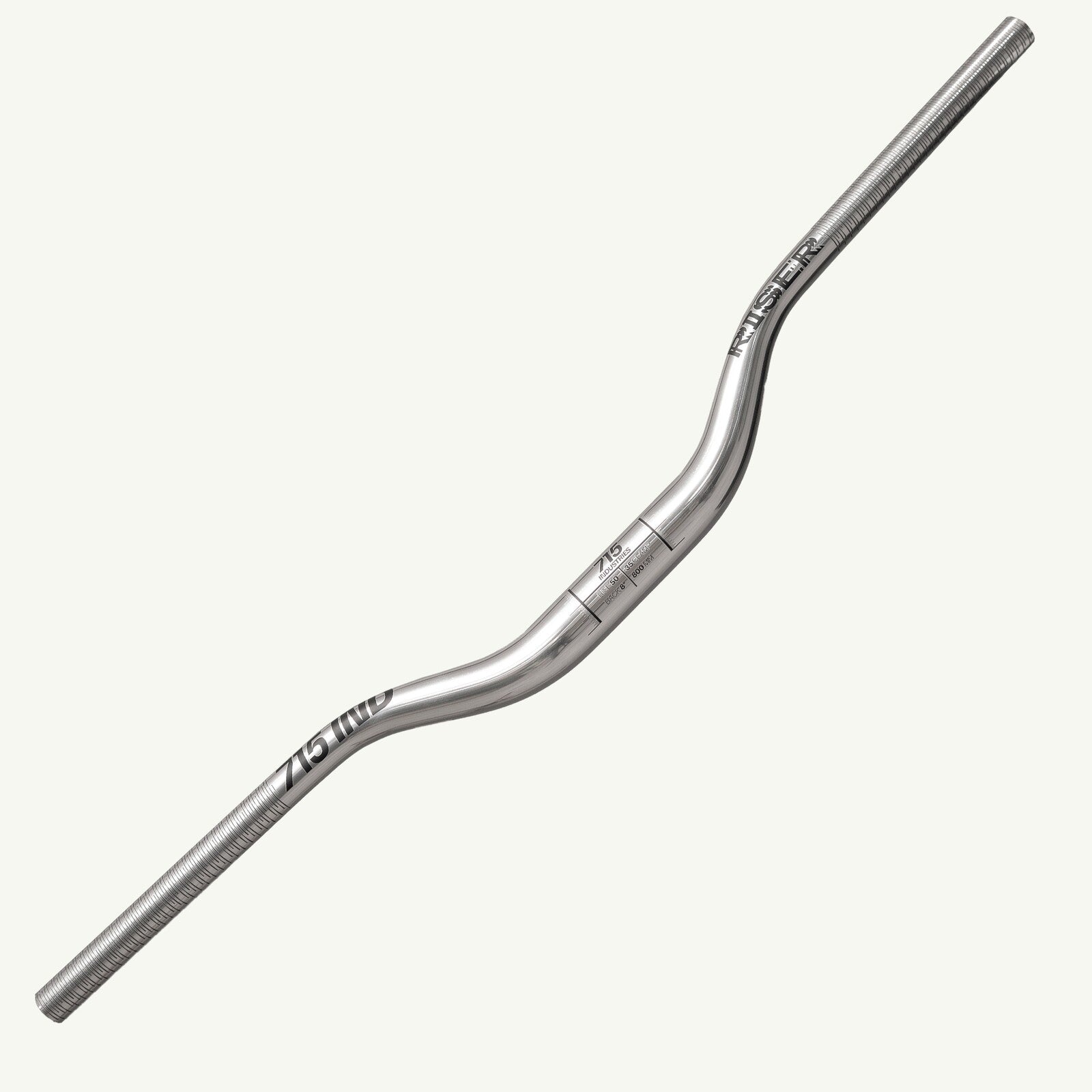 Nuevo! Manubrio 715 IND Riser 35mm Clamp, 40mm Rise, Chrome