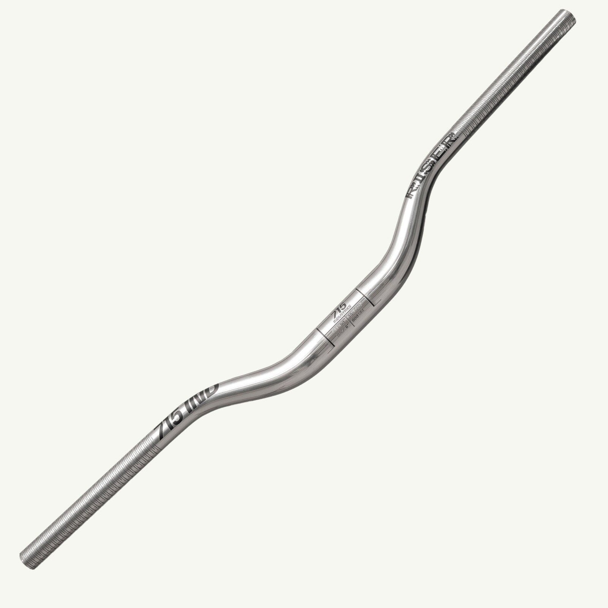 Nuevo! Manubrio 715 IND Riser 35mm Clamp, 40mm Rise, Chrome