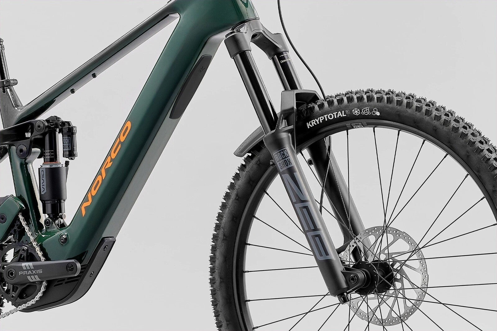 PREVENTA: E-BIKE NORCO RANGE 2026 VLT - C2 | Mx - Green/Black