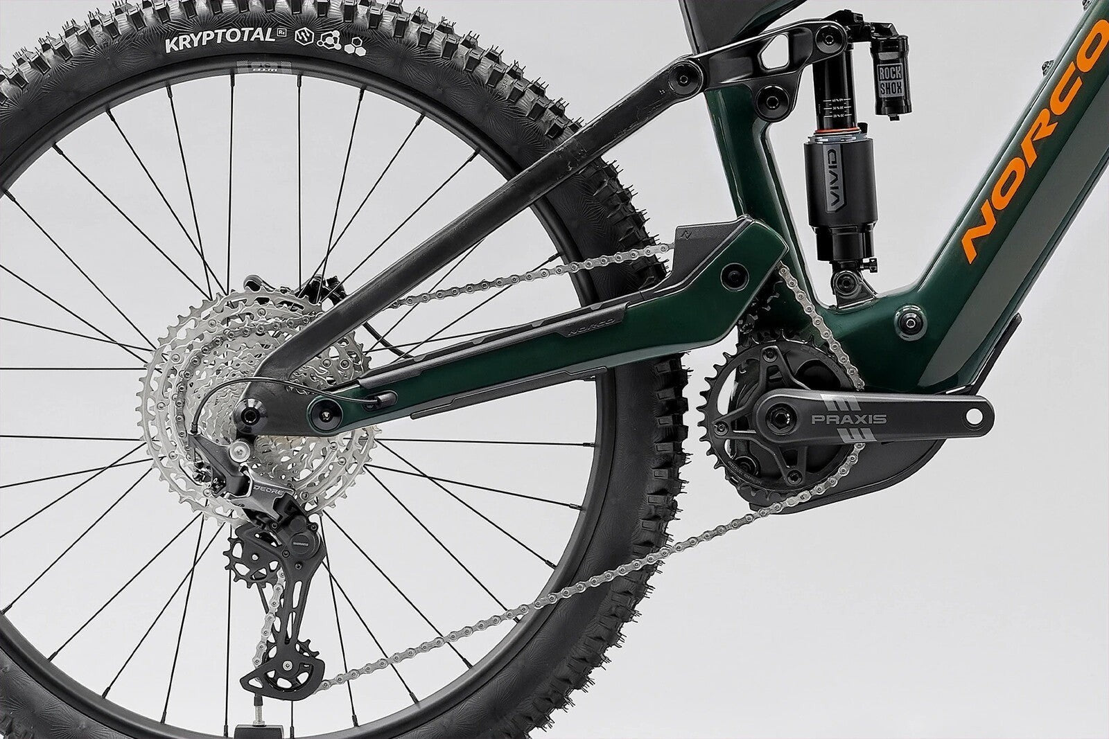 PREVENTA: E-BIKE NORCO RANGE 2026 VLT - C2 | Mx - Green/Black