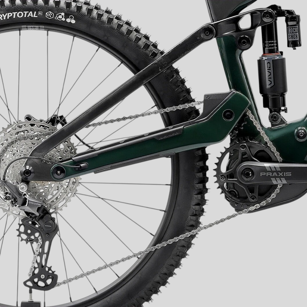 PREVENTA: E-BIKE NORCO RANGE 2026 VLT - C2 | Mx - Green/Black