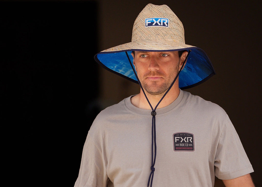 Sombrero de paja FXR Black Swell