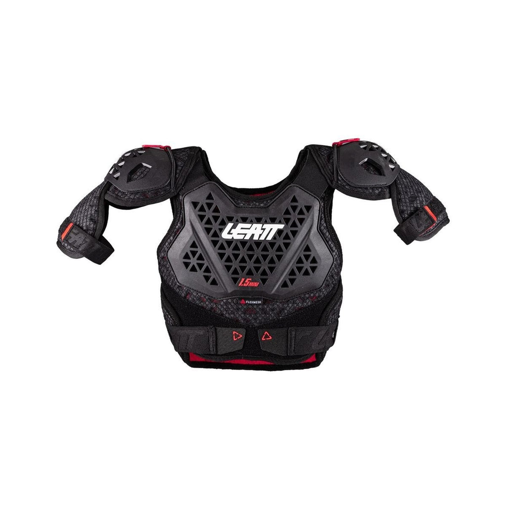 Jofa Bici/Moto Niño Leatt Brace 1.5 PRO  Negro/Rojo, S/M (110 - 134cms)