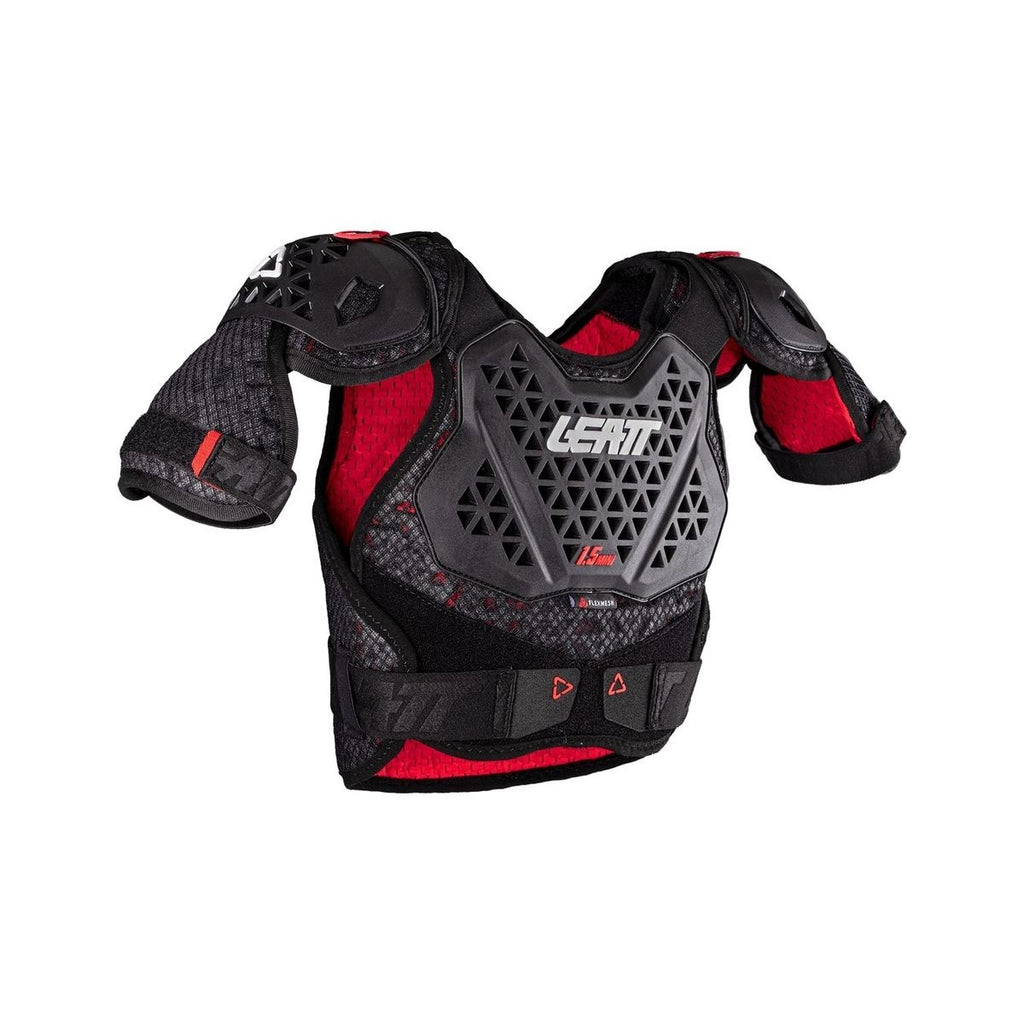 Jofa Bici/Moto Niño Leatt Brace 1.5 PRO  Negro/Rojo, XXS/XS (95 - 110cms)