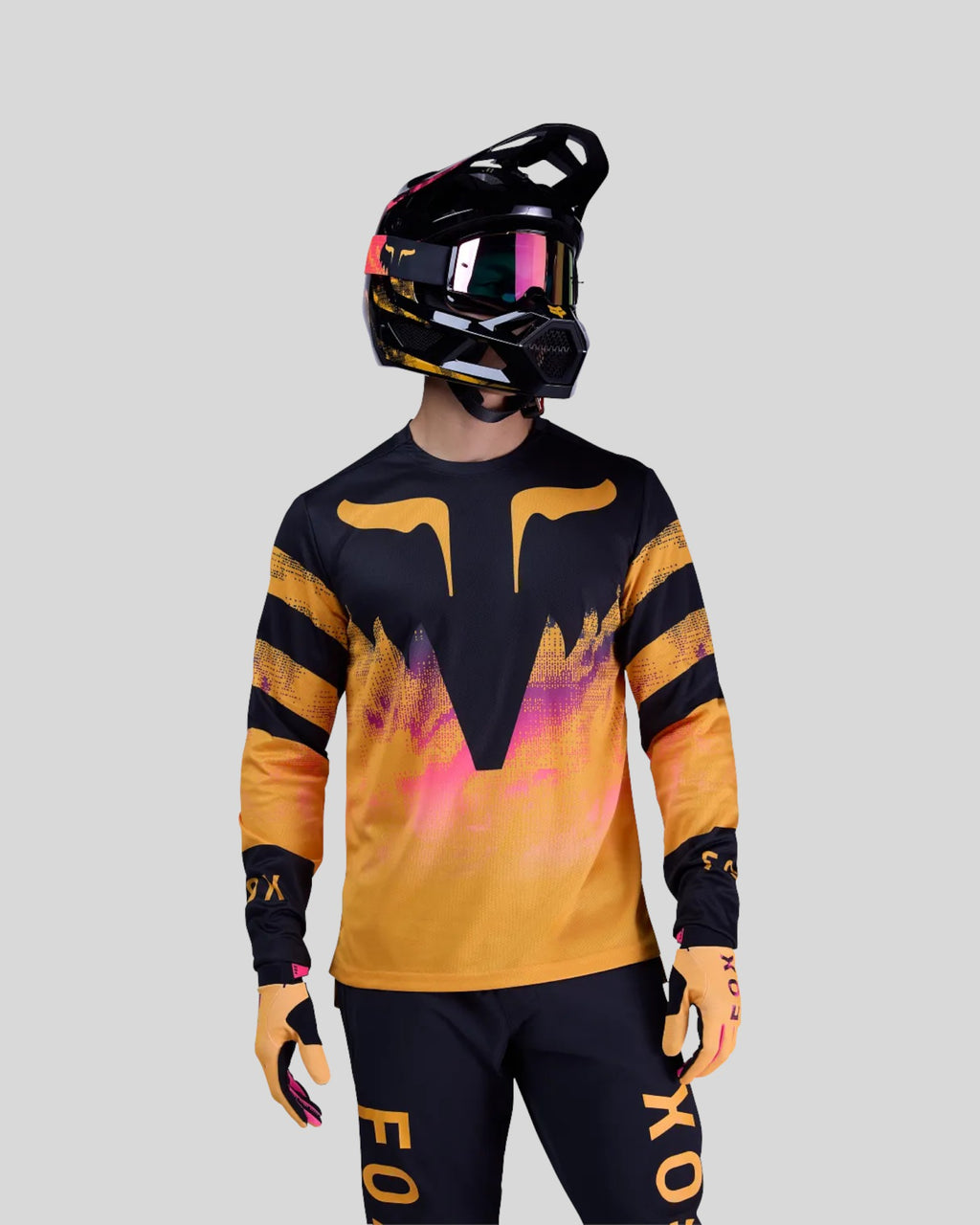 Jersey FOX Ranger Kairos Manga Larga, Amarillo