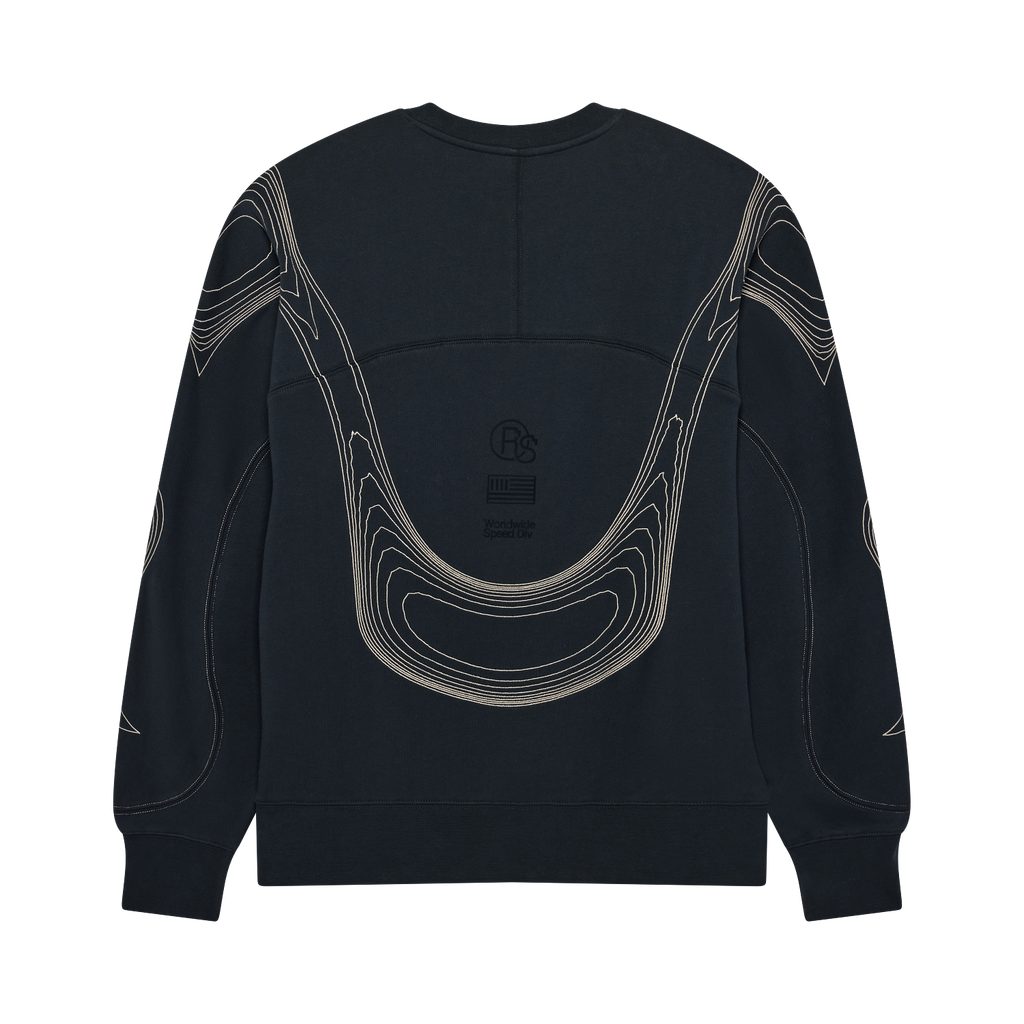 Polerón Fox Racing Vision Fleece Crew | GLXY BLU