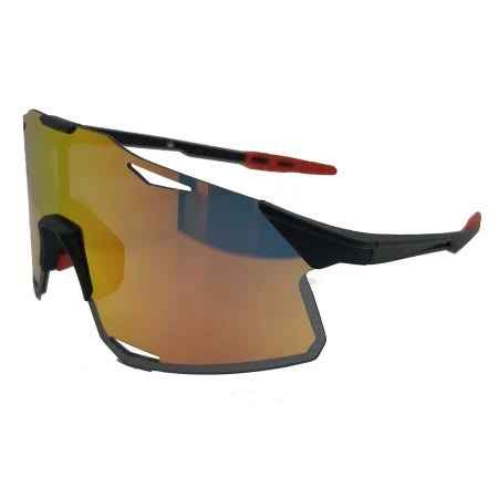 Lentes Sport 2 Micas Rojo Espejo