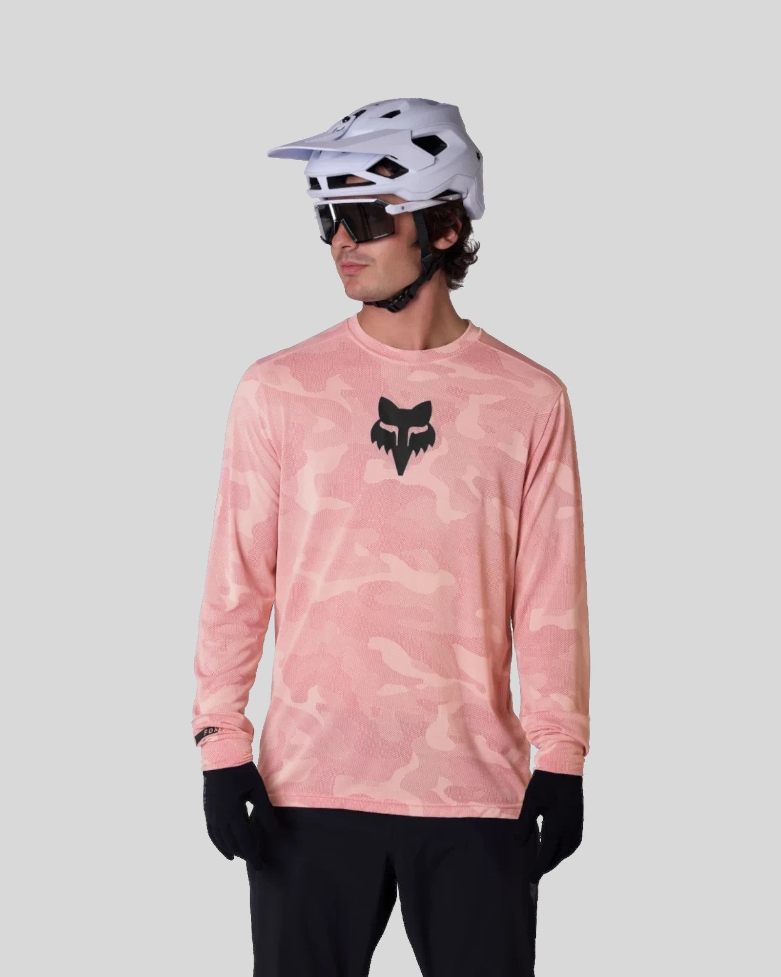 Jersey Fox Ranger TruDri™ Manga Larga – Berry