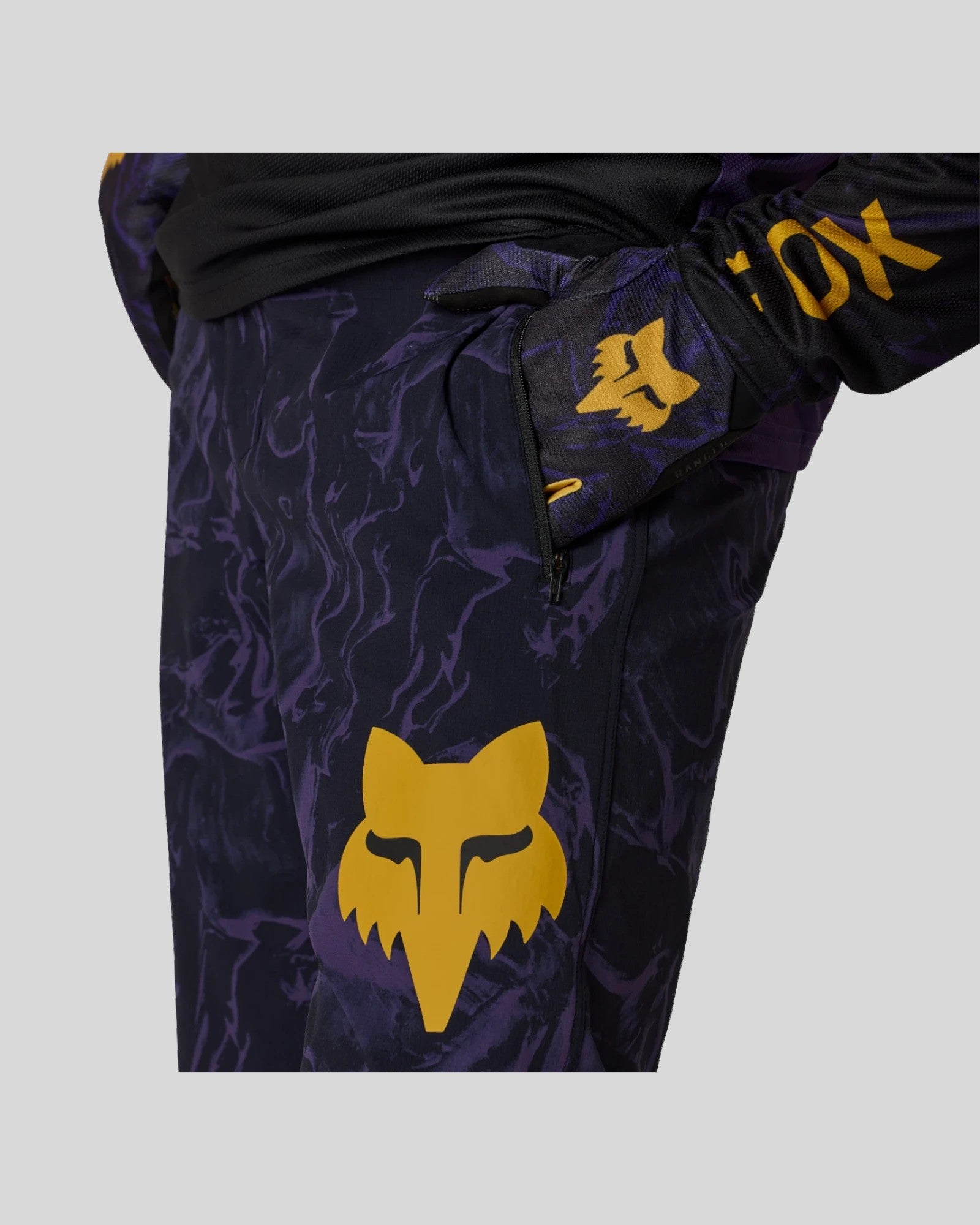 Pantalón FOX Ranger Image Print, Púrpura Ciruela