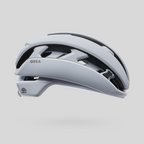 Casco de ciclismo MZ Bikes Bell XR Spherical en color blanco mate y plata con tecnología de protección MIPS