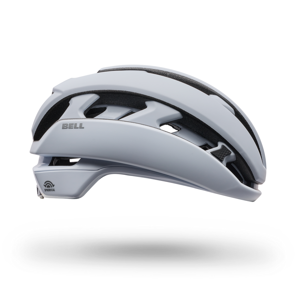 Casco Bell XR Spherical – Matte White/Silver | Road, Gravel & XC