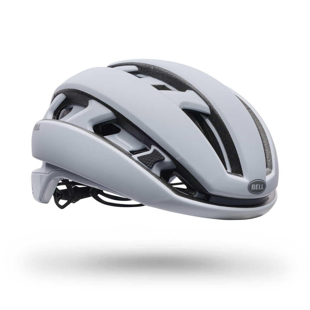 Casco Bell XR Spherical – Matte White/Silver | Road, Gravel & XC