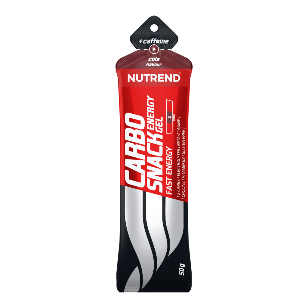 Nutrend Carbo Snack Gel Energético Cola + Cafeína Sachet 50g