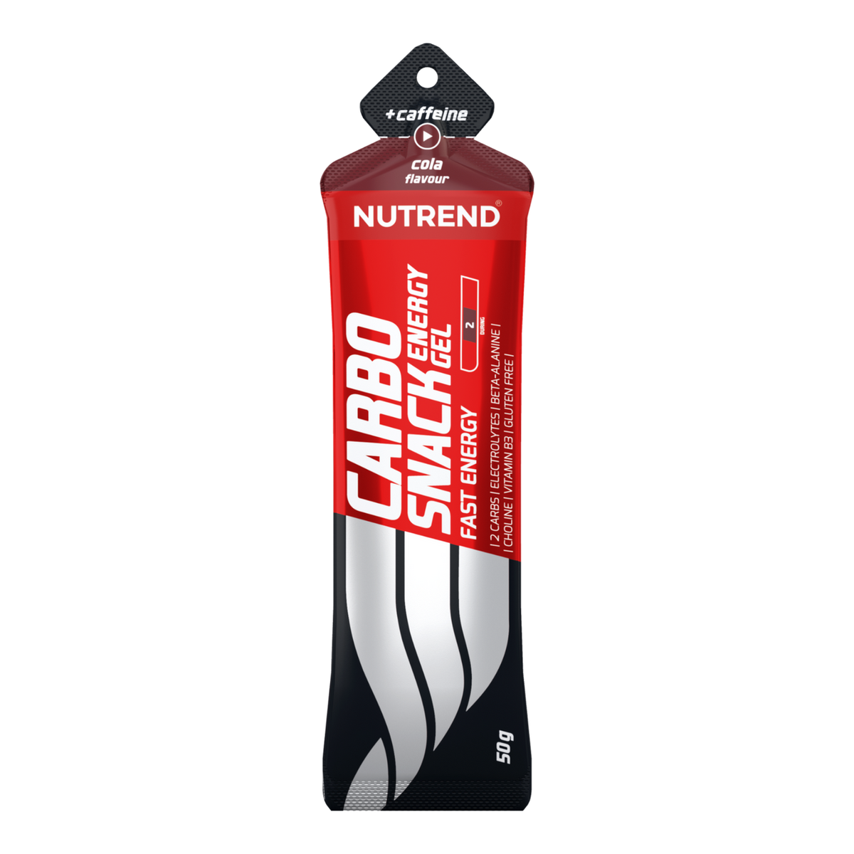 Nutrend Carbo Snack Gel Energético Cola + Cafeína Sachet 50g