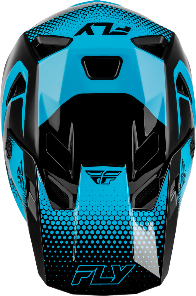 Casco Fly Racing Rayce Sonar | Black/Electric Blue
