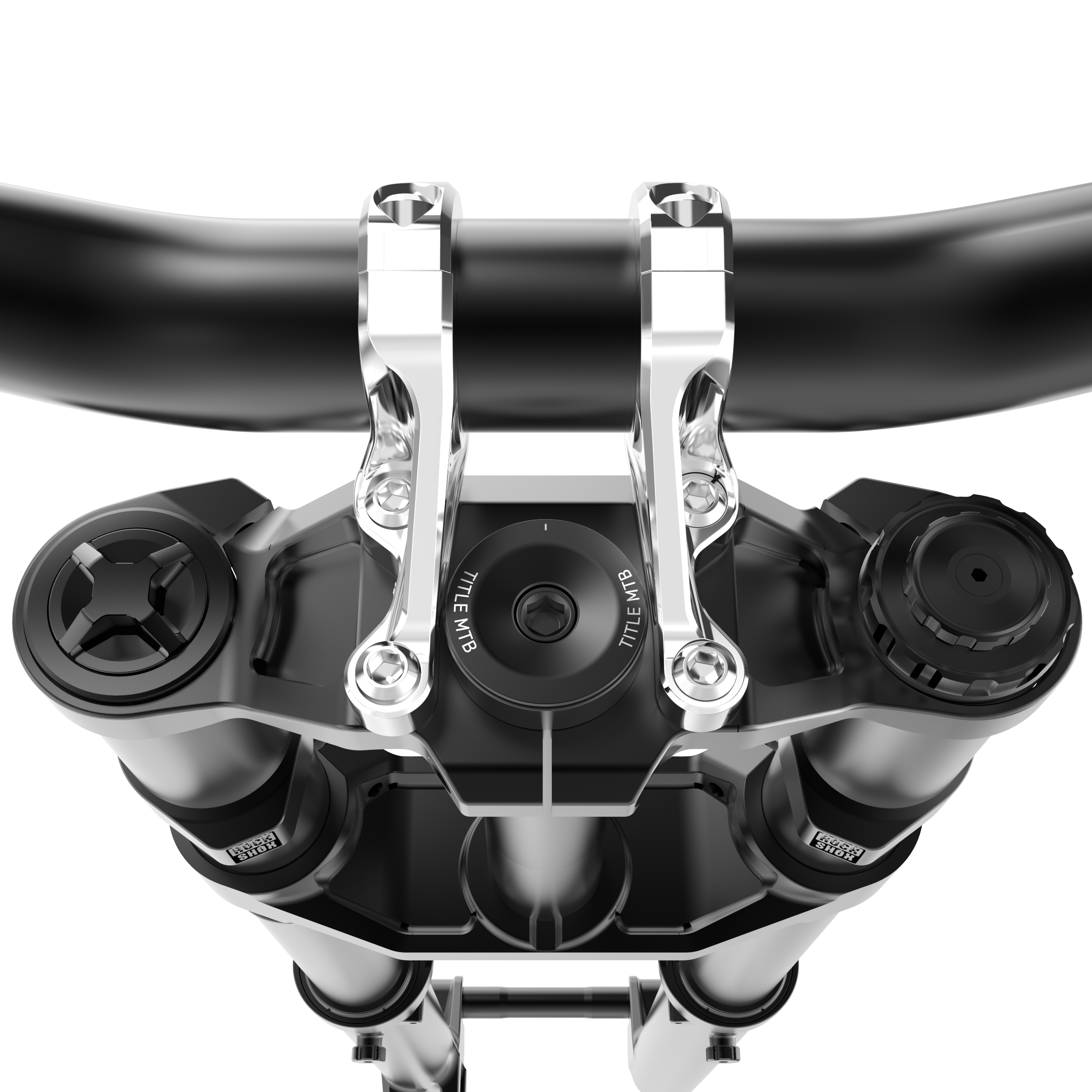 Tee Title DM2 Direct Mount Aluminio 7075 35mm Chrome