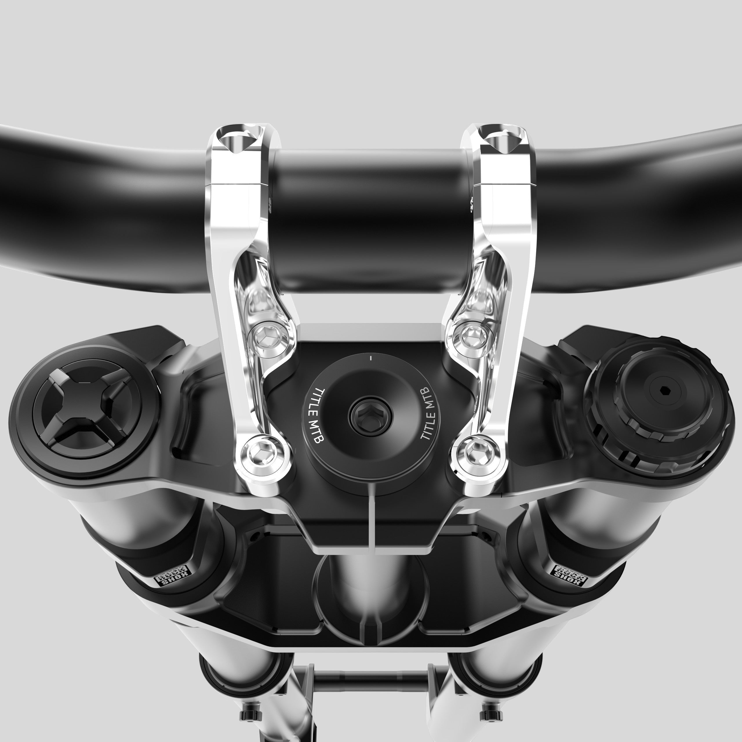 Tee Title DM2 Direct Mount Aluminio 7075 35mm Chrome