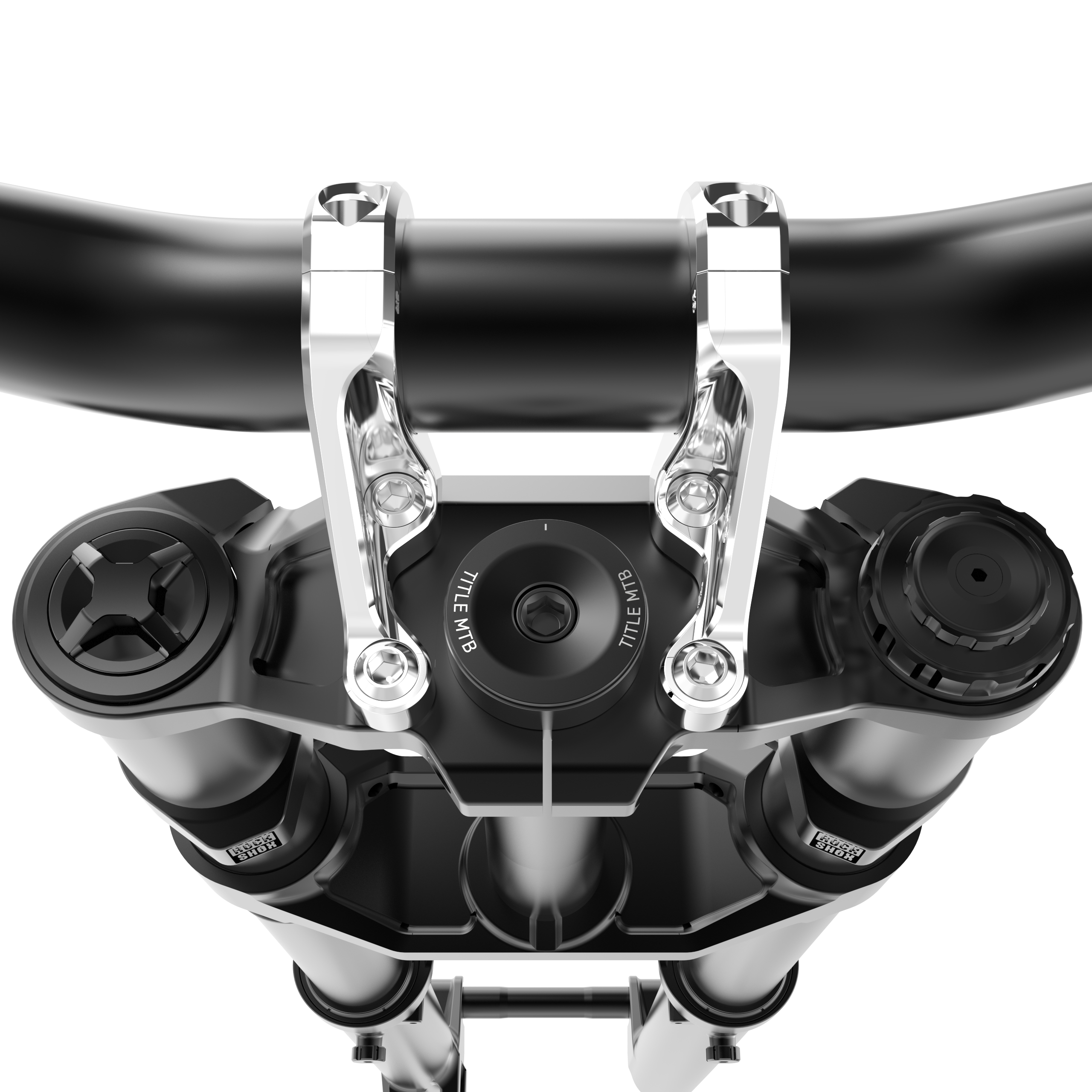 Tee Title DM2 Direct Mount Aluminio 7075 35mm Chrome