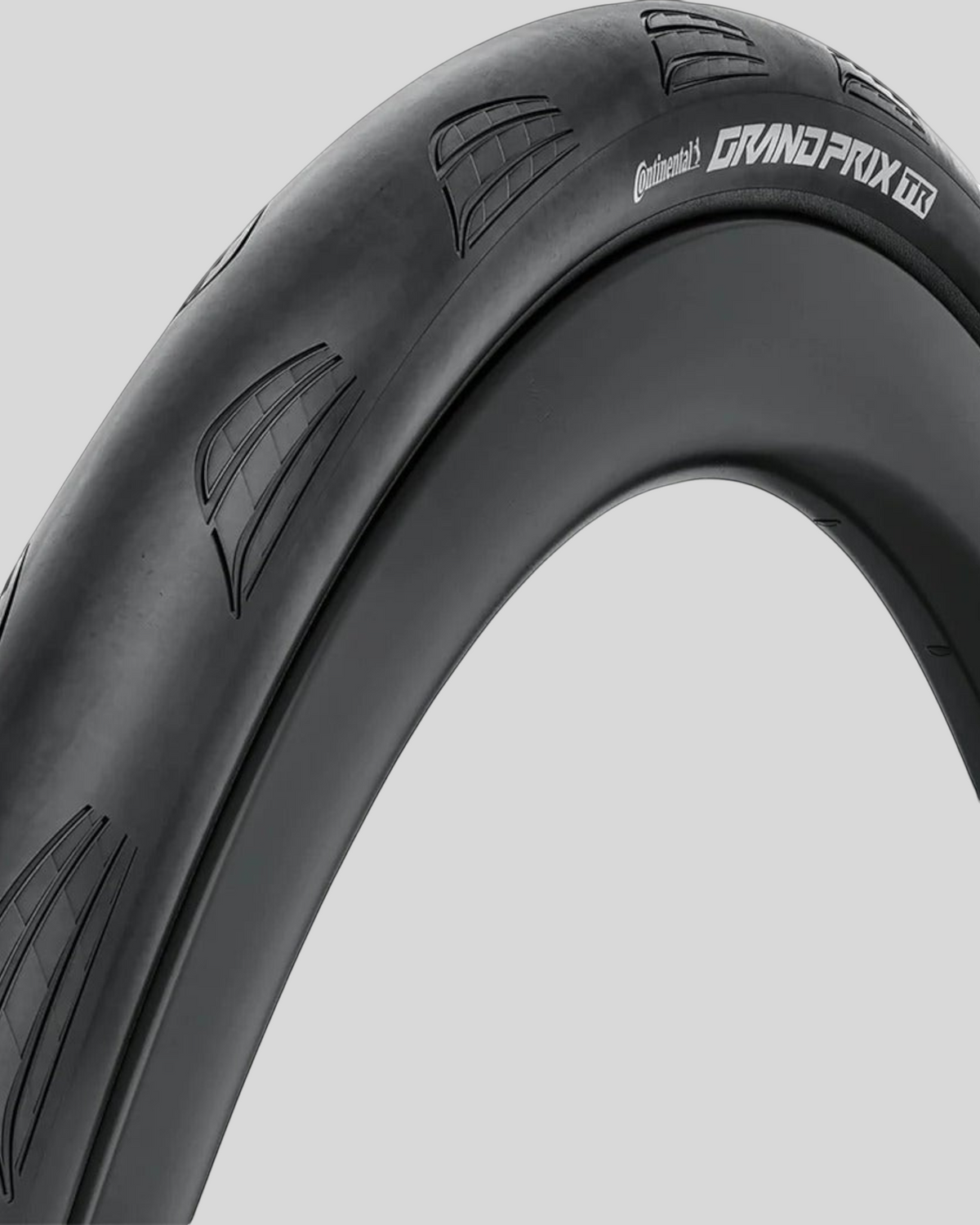 Neumático de ruta MZ Bikes Continental Grand Prix TR 700x28C negro con tecnología tubeless y compuesto Black Chili