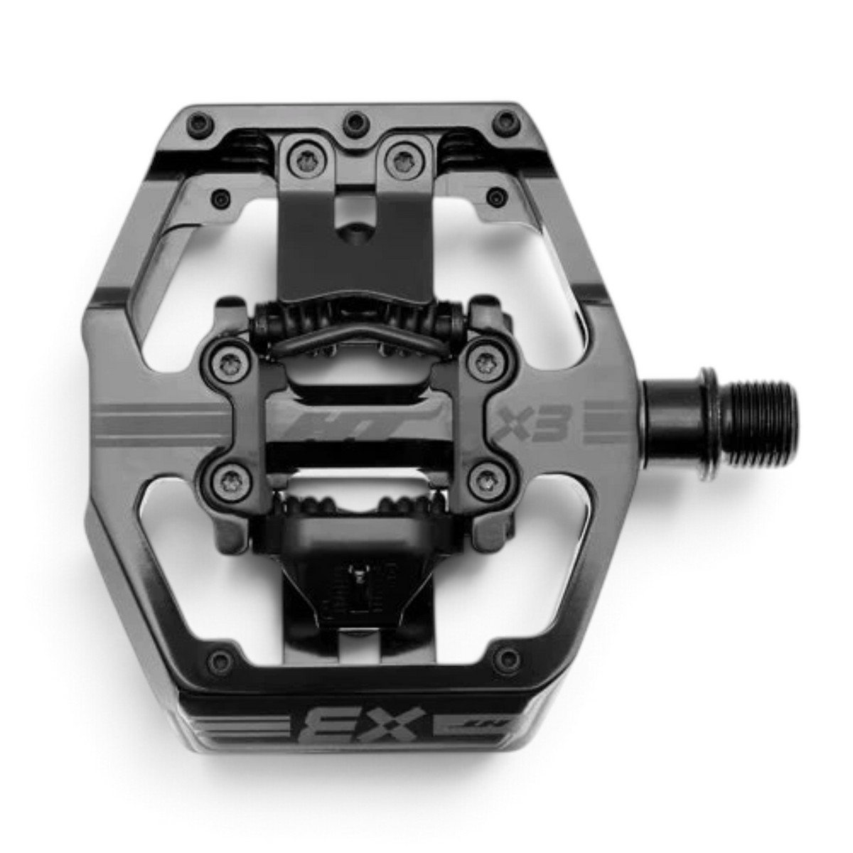 Pedales HT Clips X3 | Black Stealth