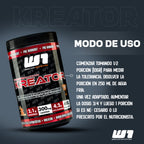 Pre Entreno Kreator Winkler Nutrition – Psycho Lemonade | Cafeína + Creatina + Beta Alanina, 600 g, 30 servicios