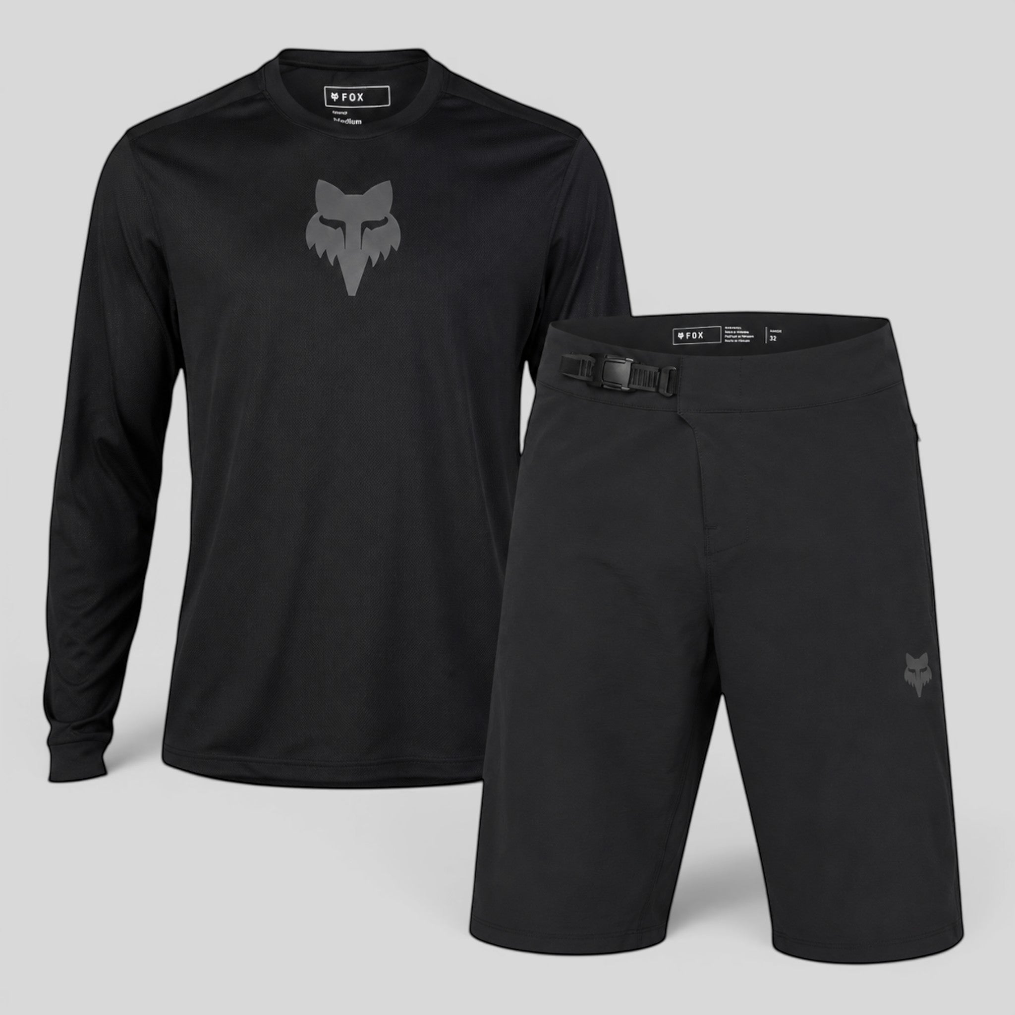 Pack Fox Ranger Essential | Short + Jersey Black