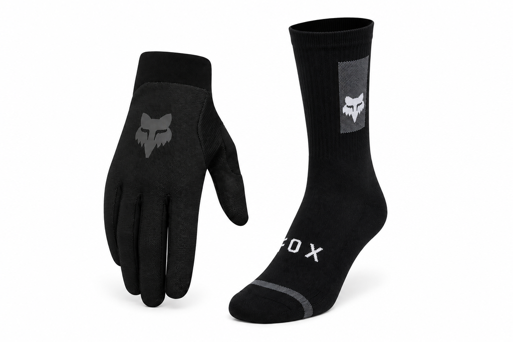 Pack Fox Rider Ready | Guantes Fox Ranger + Calcetines Fox Defend