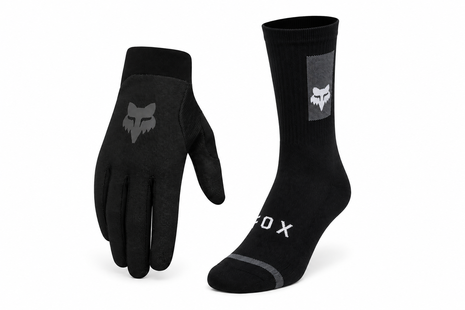 Pack Fox Rider Ready | Guantes Fox Ranger + Calcetines Fox Defend
