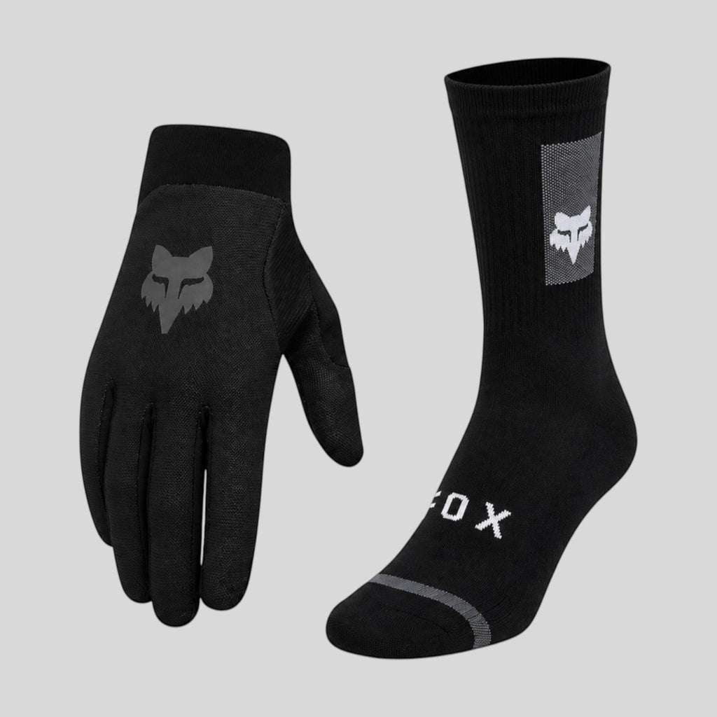 Pack Fox Rider Ready | Guantes Fox Ranger + Calcetines Fox Defend