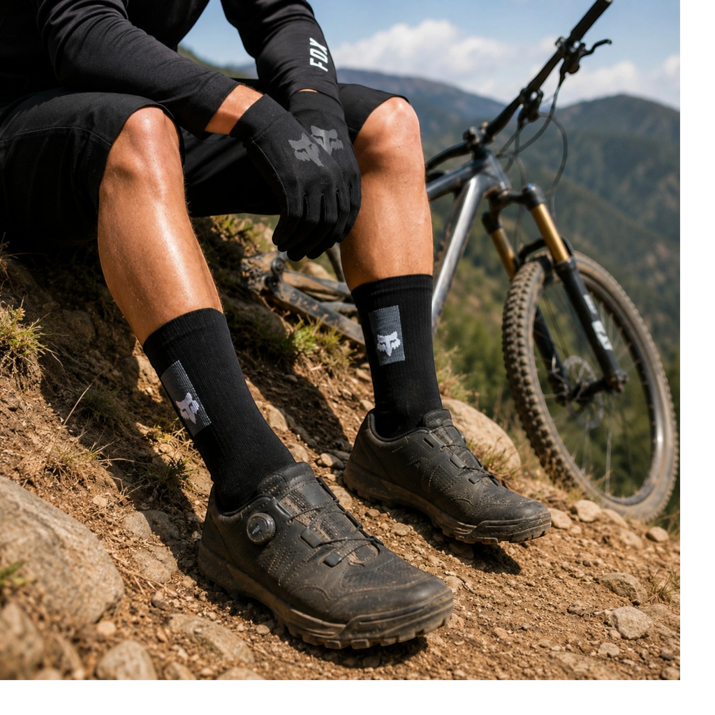Pack Fox Rider Ready | Guantes Fox Ranger + Calcetines Fox Defend