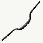 Manubrio 715 Industries Riser 35mm Clamp – Black/White | Aluminio 6061 Enduro & DH