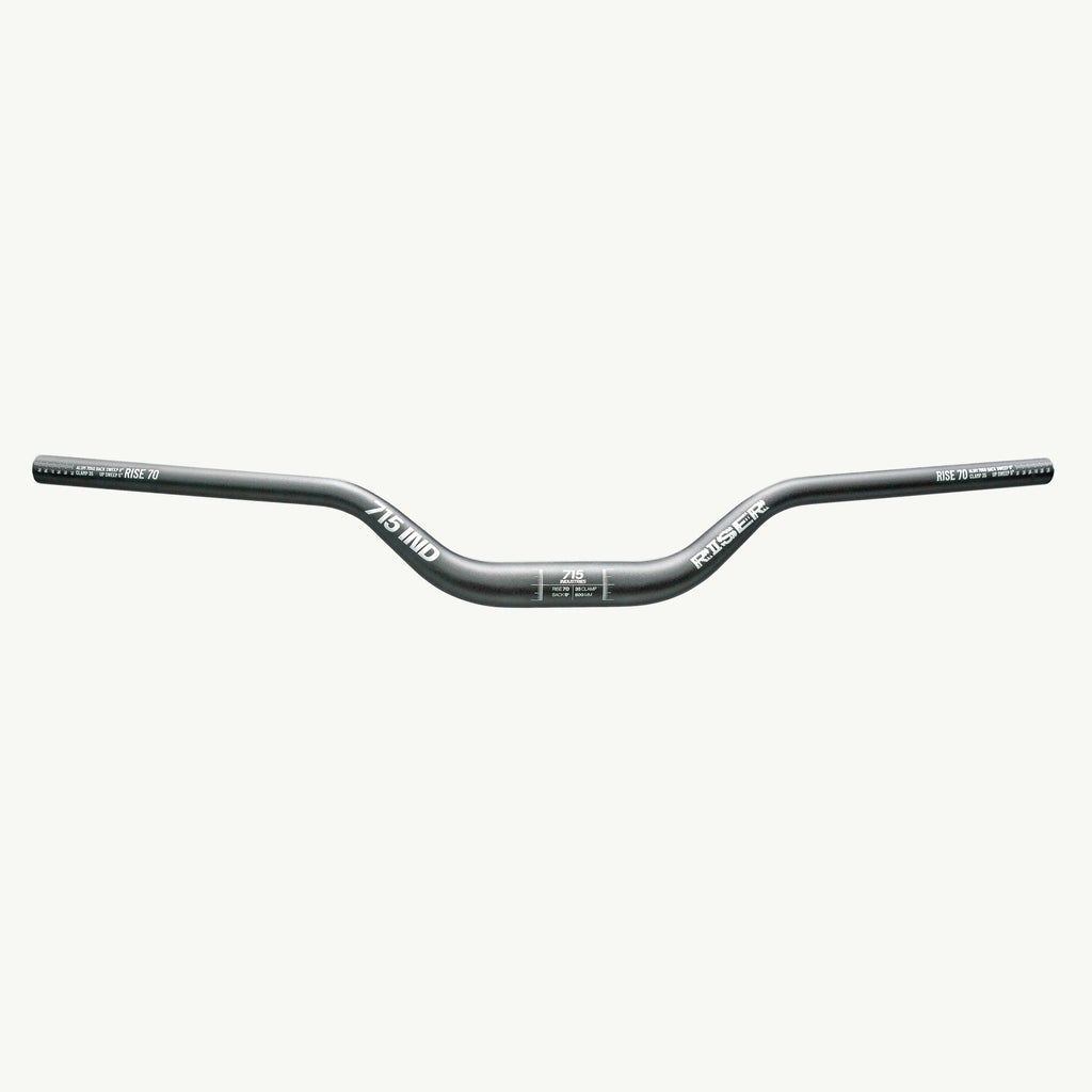 Manubrio 715 Industries Riser 35mm Clamp – Platino | Aluminio 6061 Enduro & DH