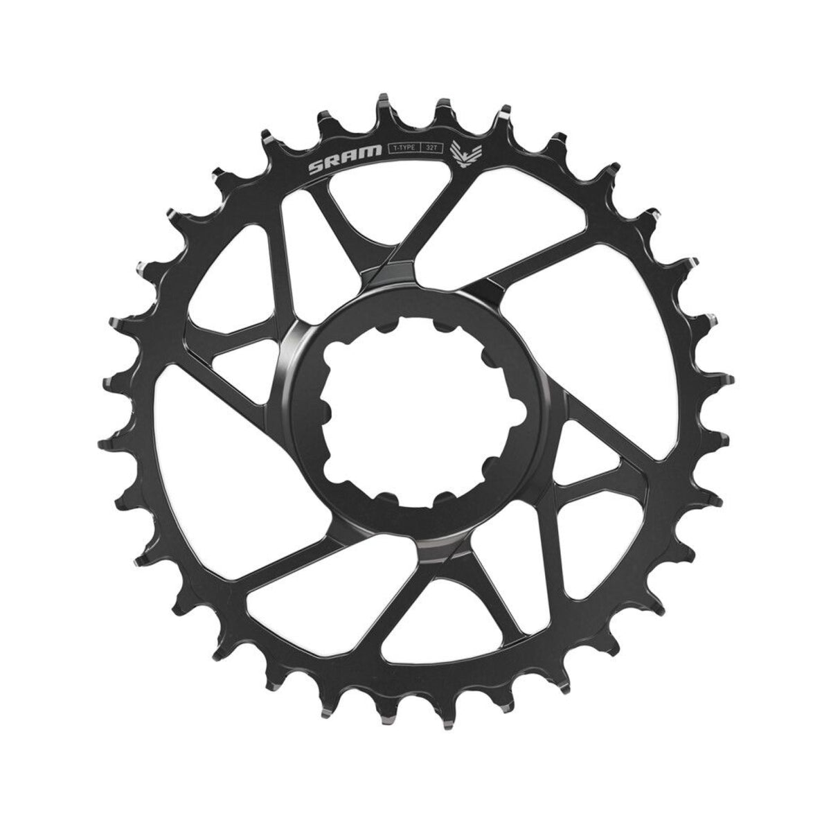 Corona SRAM Eagle 70 A1 T-Type DM3 3mm Offset Acero Negro 32T