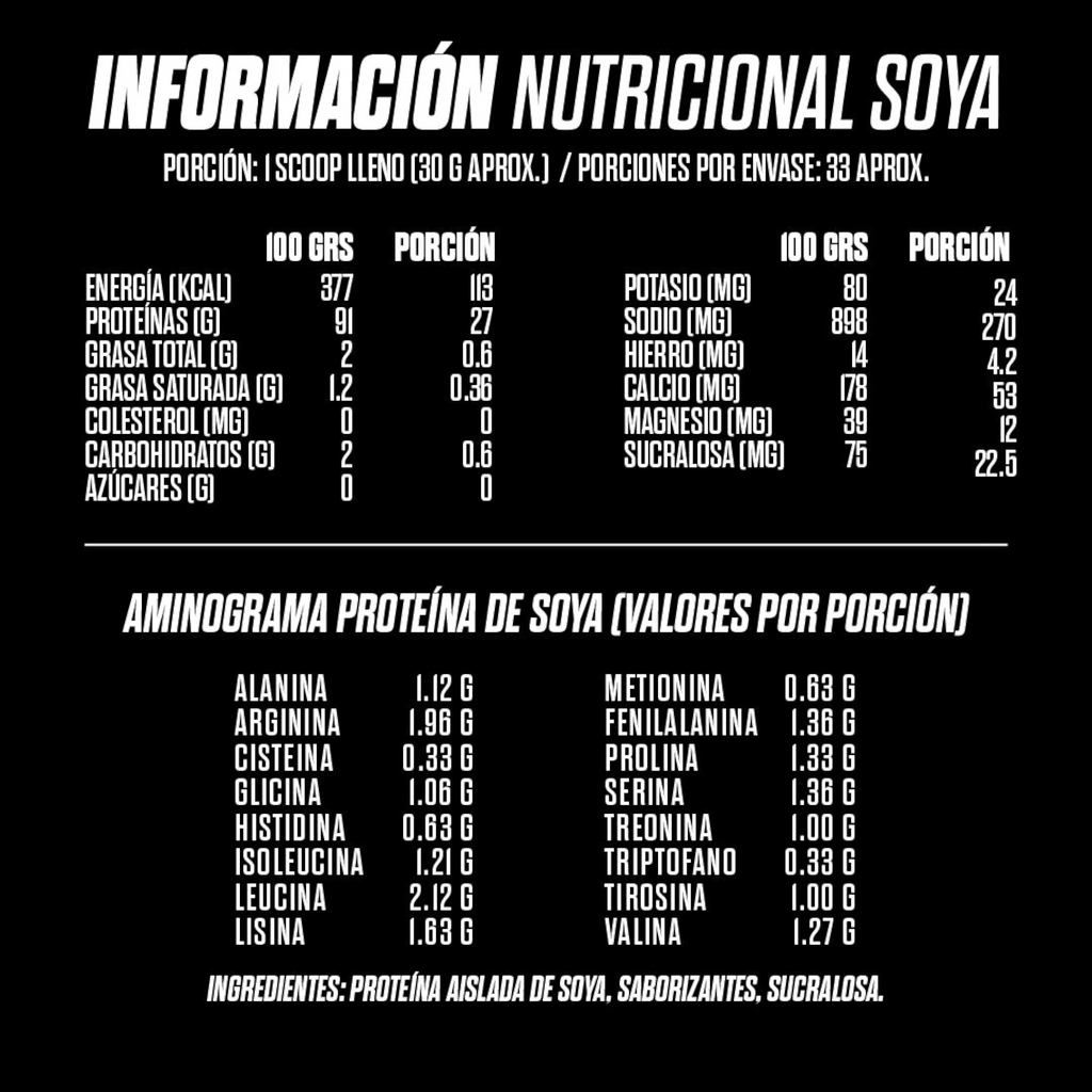 Proteína Vegetal Sabor Cookies and Cream - Aislada de Soya 27g Isolate Vegan GoHard