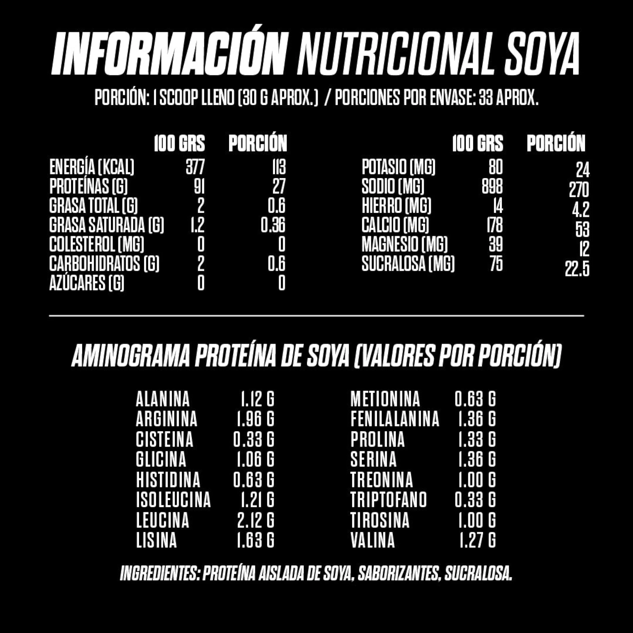 Proteína Vegetal Sabor Cookies and Cream - Aislada de Soya 27g Isolate Vegan GoHard