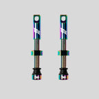 Title MTB Válvula Tubeless Presta Doble Ducto 44mm – Oil Slick